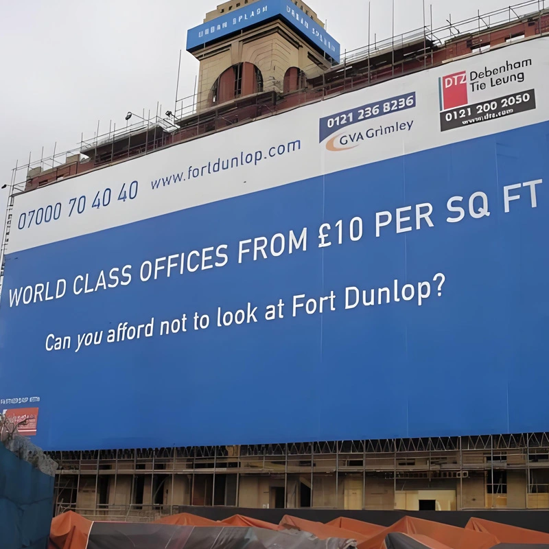 Materiale per Banner in rete di PVC