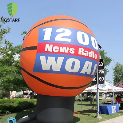 Pubblicità gonfiabile in PVC