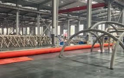 Officina di produzione del recinto dell'olio della tenda gonfiabile 3