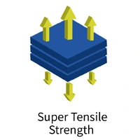 Tessuto per tende laterali in PVC